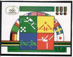 Turkmenistan.1992  Barcelona Olympic Games. Imperf S/S: 15.0 Michel BL 2 - Turkmenistán