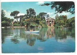 Lazio  Roma  Tempietto D’Esculapio A Villa Borghese Viaggiata 1962 Condizioni Come Da Scansione - Parks & Gardens