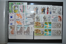 Belgique 1978 Paires MNH Séries Complètes - Unused Stamps