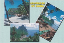 1213 SOUFRIERE - ST LUCIA - SCENERY INVITING YOU TO INTERACT WITH NATURE - GRANDE CARTE - Santa Lucia