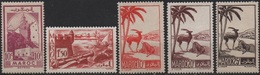Maroc 1945-47 - Paysage Du Maroc - Neufs* MH - Y&T N° 224-229-234-236-237 - Nuovi