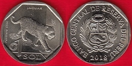 Peru 1 Sol 2018 "Jaguar" UNC - Perú