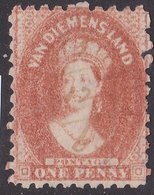 CLASSIC TASMANIA 1d CHALON REVENUE USE - Used Stamps