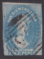 CLASSIC TASMANIA 4d CHALON POSTAL USE - Usados