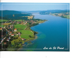25 Lac De Saint-Point : Le Village De CHAUDRON Vue Aérienne  / CPM Cellard VIERGE N° C 473050 / NEUVE +++ - Otros Municipios