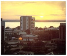(222)  Australia - NT- Darwin Sunrise Over City - Darwin