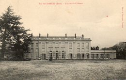 - 27 - LE VAUDREUIL (Eure) - Façade Du Château - Scan Verso - - Le Vaudreuil