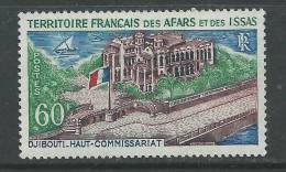 Afars Et Issas N° 348 X  Palais Du Haut-Comlssariat à Djibouti Trace De Charnière Sinon TB - Otros & Sin Clasificación