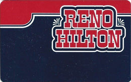 Reno Hilton Casino - Reno NV - BLANK Slot Card - Casino Cards