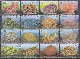 China Taiwan 2014/2015/2016/2018 Corals Stamp Series 16v In Total MNH - Collezioni & Lotti