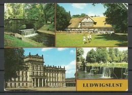 Deutschland DDR Ludwigslust Sent 1990 With 3 Stamps - Ludwigslust