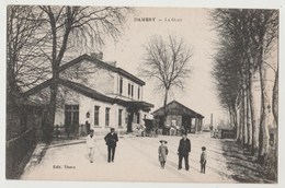 CPA 51 DAMERY La Gare - Autres Communes
