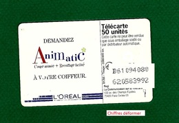 VARIÉTÉS FRANCE TÉLÉCARTE 1996 01 / 1996 ANIMATIC   F620 970 PUCE GEM1A   50 UNITÉS UTILISÉE - Variétés