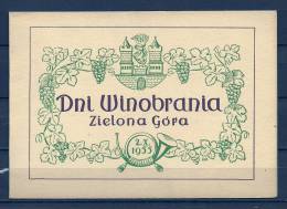 POLSKA, 02/10/1955 Lubuska Wystawa Filatelistiecna   - ZIELONA GORA  (GA3584) - Wein & Alkohol