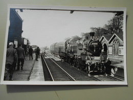 ANGLETERRE LEICESTERSHIRE RAIL TOUR AT KEGWORTH 24/09/1955 PHOTO R. J. BUOKLEY - Otros & Sin Clasificación