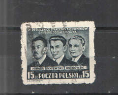 Polonia PO 1950 Revisionisti Polonia   Scott.485+See Scan On Schaubek Page; - Used Stamps