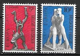 BELGIQUE     -  1974  .  Y&T N° 1707 / 1708 * .   EUROPA - Unused Stamps