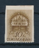 ** 1939 Templom 10f 3 Oldalon Fogazatlan (?!) - Other & Unclassified