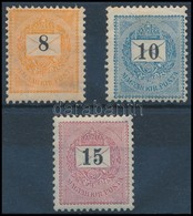 ** 1898 8kr, 10kr, 12kr (12.400) - Sonstige & Ohne Zuordnung