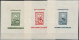 ** 1951 80 éves A Magyar Bélyeg Vágott Blokksor (120.000) - Other & Unclassified