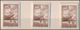 ** 1950 3 Db Repülő Sor Sor (10.500) - Altri & Non Classificati