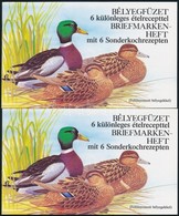 ** 1989 2 Db Récék Német Nyelvű Felülnyomott Bélyegfüzet (11.000) - Andere & Zonder Classificatie