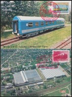 O 1996 D9-10 10 Db Vasút Emlékív Pár Bélyegzéssel (120.000) - Autres & Non Classés