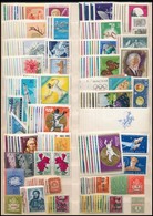 ** 51 Db Magyar Sor + 30 Db önálló érték Kétoldalas Nagyalakú Berakólapon - Used Stamps