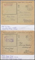 2 Db Munkaszolgálatos Tábori Posta Levelezőlap A II. Világháborúból - Gebraucht