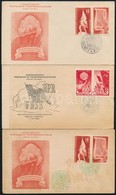 Románia 3 Db FDC 1949 - Andere & Zonder Classificatie