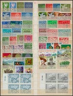 ** 1958-1995 91 Db Europa CEPT  Bélyeg 18 Országból Sorokkal és összefüggésekkel - Autres & Non Classés