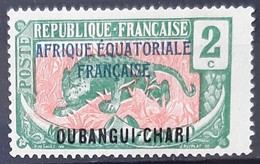 OUBANGUI - N° 44 - 2c Vert Et Rose - Neuf Sans Gomme  / MNG - Unused Stamps
