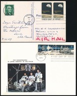 Amerikai Egyesült Államok Űrkutatás 4 Klf FDC - Autres & Non Classés