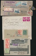 Jugoszlávia 4 Db Küldemény, Közte Díjjegyes Levelezőlap, Légi, Ajánlott és Banki Küldemény - Autres & Non Classés