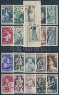 ** Franciaország 1952-1971 Vöröskereszt összeállítás, Benne 10 Klf Sor (Mi EUR 59,-) - Altri & Non Classificati