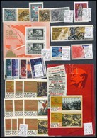 ** O Szovjetunió  1967  8 Sor, 10 Bélyeg, 3 Blokk  Kétoldalas  A/4-es  Berakólapon - Autres & Non Classés