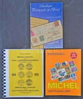 3 Db Katalógus: Michel CEPT 2006 + Holland Levélkatalógus 1990/91 + Victor Majetic Speciál Katalógus (fénymásolat) - Autres & Non Classés