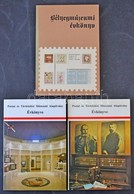 2 Db Postai és Távközlési Múzeumi Alapítvány Évkönyve (1993, 1995) + Bélyegmúzeumi évkönyv (1988) - Autres & Non Classés