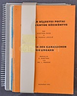 Filatelista Ismeretek Kis Könyvek 6 Db (5 Klf),  Dobozban - Altri & Non Classificati