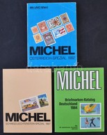 3 Db Michel Katalógus: Deutschland 1984, Schweiz/Liechtenstein 1987, Österreich 1992 - Altri & Non Classificati