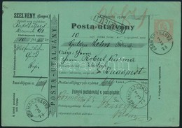 1875 Posta-utalvány 'KÖRMÖCZBÁNYA' - Sonstige & Ohne Zuordnung