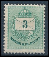 ** 1881 3kr Lemezhibák, Festékfoltok - Altri & Non Classificati