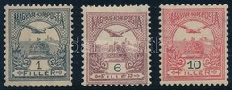 ** 1900 Turul 1f, 6f Lilásvörös és 10f (3.800) - Autres & Non Classés