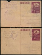 1917 2 Db Tábori Posta Levelezőlap Az 53. Gyalogezredtől - Sonstige & Ohne Zuordnung
