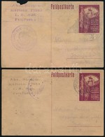 1917 2 Db Tábori Posta Levelezőlap Az 53. Gyalogezredtől - Other & Unclassified