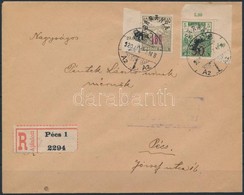 Baranya II. 1920 Ajánlott Levél (garancia Nélkül) - Sonstige & Ohne Zuordnung