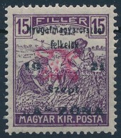 ** Nyugat-Magyarország II. 1921 Arató 15f Garancia Nélkül (80.000) - Autres & Non Classés