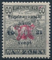 ** Nyugat-Magyarország II. 1921 Arató 60f Garancia Nélkül (19.000) - Altri & Non Classificati