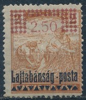 * Nyugat-Magyarország III. 1921 Lajtabánság 2,50K Felülnyomással, Garancia Nélkül - Autres & Non Classés
