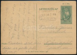 1936 Díjjegyes Levelezőlap 'NYÁRSAPÁT' Postaügynökségi Bélyegzéssel - Sonstige & Ohne Zuordnung